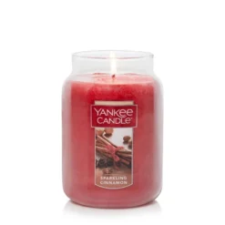 Classic 22oz 'SPARKLING CINAMMON CHRISTMAS COOKIE' Original Large Jar - Yankee Candle -Christmas Decorations GUEST 8d411dfb 5f7e 47e9 9019 0f54916be6a5