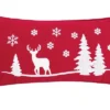C&F Home 12" X 24" Sleigh Ride Chain Stitch Christmas Holiday Throw Pillow 2 -Christmas Decorations GUEST 9025dab1 472b 4995 b30a 80049b08909d