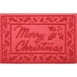 1'8"x2'6" Aqua Shield 'Merry Christmas' Door Mat - Bungalow Flooring -Christmas Decorations GUEST 92da9d2c 56ba 4835 8754 5434120f75ab