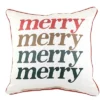 Christmas 16.0" Merry Gradient Pillow Home Decor Winter Happy Little Birdie The Little Birdie - Decorative Pillow -Christmas Decorations GUEST 96c0e0ea d9d5 4e40 afdc 14f9a625664c