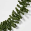 9' Pre-Lit Artificial Pine Bough Christmas Garland Green With Clear Lights - Wondershop™ -Christmas Decorations GUEST 9cf2bbba a2af 4ed3 b427 5731e3b18246