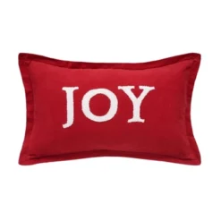 C&F Home Christmas Jolly Solid Typographical Decorative Throw Pillows -Christmas Decorations GUEST 9d46cca7 611d 431e 9040 e411e467c2d5
