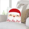 Big Dot Of Happiness Jolly Santa Claus - Christmas Party Home Decorative Canvas Cushion Case - Throw Pillow Cover - 16 X 16 Inches -Christmas Decorations GUEST a469c98d 1269 43b1 85c1 a08ccf37f36d