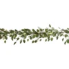 Noma Pre-Lit 9 Foot Artificial Eucalyptus Christmas Garland Holiday Decor With Battery Operated Warm White LED Lights For Banisters & Doorways, Green 2 Noma Pre-Lit 9 Foot Artificial Eucalyptus Christmas Garland Holiday Decor With Battery Operated Warm White LED Lights For Banisters & Doorways, Green -Christmas Decorations GUEST a7181427 7b85 41da 85b7 e84953906046