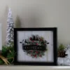 Northlight 14" Black Framed 3D "Merry Christmas" LED Christmas Box Decor -Christmas Decorations GUEST ae178d19 9b32 4cb3 a1be 8019c079befa