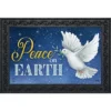 Briarwood Lane Peace On Earth Dove Christmas Doormat Olive Branch Indoor Outdoor 30" X 18" -Christmas Decorations GUEST b1686bcd 9310 40c2 8500 306b4fae9a32