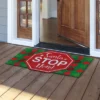 Santa Stop Here Coir Christmas Doormat 30" X 18" Indoor Outdoor Briarwood Lane -Christmas Decorations GUEST bb71422a 1561 4e56 8b66 6d1401f65cf0