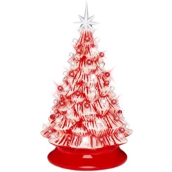 Best Choice Products 15in Pre-lit Ceramic Christmas Tree W/ Cord, Hand-Painted Decoration -Christmas Decorations GUEST bce98b81 5e07 4771 b9a6 a27731ff3a50
