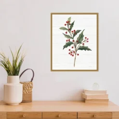 16" X 20" Christmas Moments IV Holly By Silvia Vassileva Framed Canvas Wall Art - Amanti Art 11 16" X 20" Christmas Moments IV Holly By Silvia Vassileva Framed Canvas Wall Art - Amanti Art -Christmas Decorations GUEST bf02a66b a2bc 4f2d 9ba8 9dea8571e43c