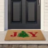 Northlight Natural Coir "Joy" Christmas Tree Doormat 18" X 30" -Christmas Decorations GUEST bf3e2e84 583d 449e 9027 650667587cef