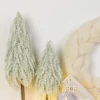 Transpac Artificial 25.59 In. Off-White Christmas Winter Wonderland Trees Set Of 3 -Christmas Decorations GUEST bf614096 c72d 4924 9c1e 760c734d0d29