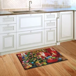 Briarwood Lane The Magic Of Christmas Doormat Santa Claus Tree In -Christmas Decorations GUEST c69da809 743a 46c9 90d1 0b3917ca15f6