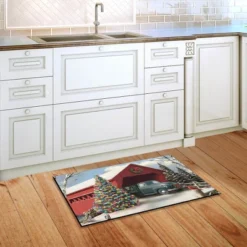 Briarwood Lane Snow Covered Bridge Christmas Doormat Pickup Indoor / Outdoor 30" X 18" 7 Briarwood Lane Snow Covered Bridge Christmas Doormat Pickup Indoor / Outdoor 30" X 18" -Christmas Decorations GUEST c6d6b21e 8021 4103 9a5e 013a18a7b64d