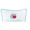 C&F Home 10" X 10" Seashells And Jingle Bells Embroidered Christmas Holiday Throw Pillow -Christmas Decorations GUEST cd12dc50 e59b 4a4d b223 8946416f6b40