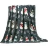 Kate Aurora Ultra Soft & Cozy Christmas Gray Snowman Plush Accent Throw Blanket Cover - 50 In. W X 60 In. L -Christmas Decorations GUEST d1080e56 e3cd 4b37 a998 4a774f4e90e7