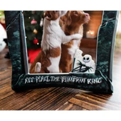 Silver Buffalo Disney The Nightmare Before Christmas Die-Cut Photo Frame | 4 X 6 Inches -Christmas Decorations GUEST d31492e0 4703 42f5 bd67 1671acc7e074