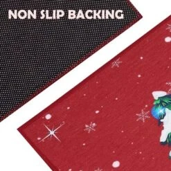 Trinity Snow Man Christmas Tree Xmas Welcome Doormat -Christmas Decorations GUEST d4173aab 36d0 40be ac0b c6425503c7a0