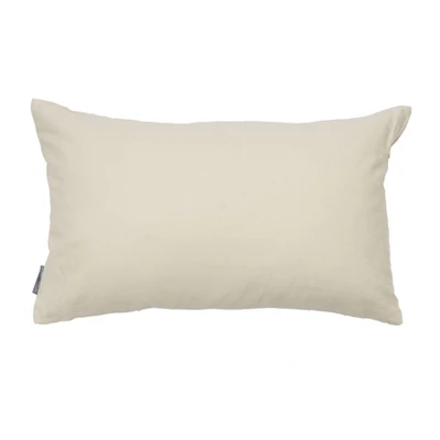 12"x20" Oversize Christmas Elves Applique Embroidered Lumbar Throw Pillow Ivory - Evergrace 4 12"x20" Oversize Christmas Elves Applique Embroidered Lumbar Throw Pillow Ivory - Evergrace - Image 2