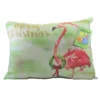 Home Decor Holiday Arianna Flamingo Pillow - One Pillow 12 Inches - Climaweave Christmas - Shhafm - Polyester - Green -Christmas Decorations GUEST ddc91105 46ee 4d0a bcbd a0aea86ede47