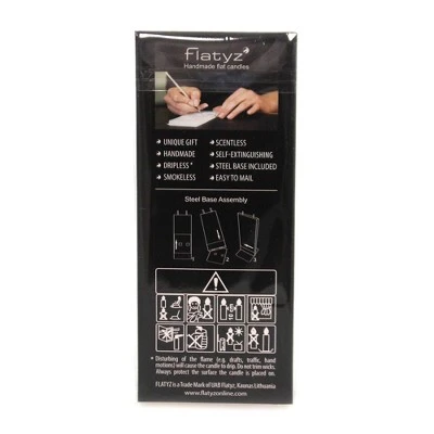 Christmas 5.75" Angel Hand Painted Flatyz Candles - Flame Candles 3 Christmas 5.75" Angel Hand Painted Flatyz Candles - Flame Candles