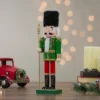 Northlight 14" Green And Red Christmas Nutcracker Soldier With Spear -Christmas Decorations GUEST e34be5d4 b088 482f 8657 4e7d3a2ce998
