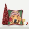 C&F Home 8" X 8" Winter Dog Petite Christmas Petite Printed Throw Pillow 2 C&F Home 8" X 8" Winter Dog Petite Christmas Petite Printed Throw Pillow -Christmas Decorations GUEST e4997a3a 11c5 4f65 86e5 6683f65af245
