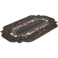 Northlight Black And Copper Reindeer "Merry Christmas" Doormat 18" X 30" 10 Northlight Black And Copper Reindeer "Merry Christmas" Doormat 18" X 30" -Christmas Decorations GUEST e7c7c21c 35d9 443b bced bd95e37314be