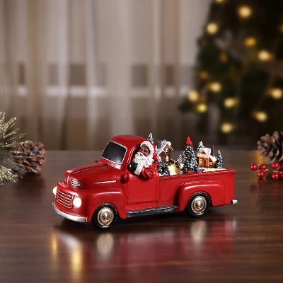 Mr. Christmas Santa In Truck Animated Musical Christmas Decoration - 10.5" 3 Mr. Christmas Santa In Truck Animated Musical Christmas Decoration - 10.5"